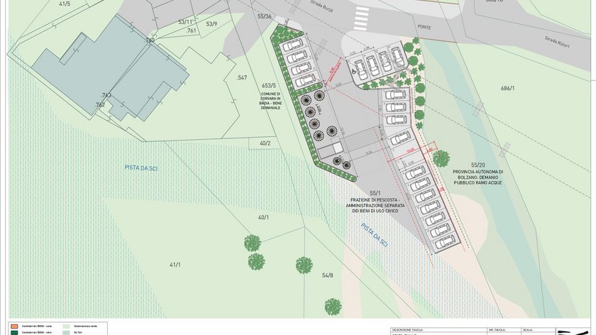 Sostes por le refodam Sosta por le refodam a Corvara