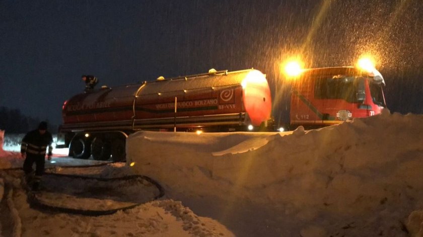 Coliament vasches Calfosch 02.03.2018: i destüdafüch da Balsan ciaria la vasca dal'ega de Calfosch